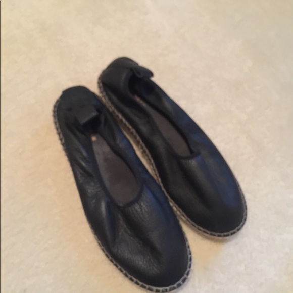 Cole Haan leather espadrilles size 7 1/2 - Picture 1 of 5